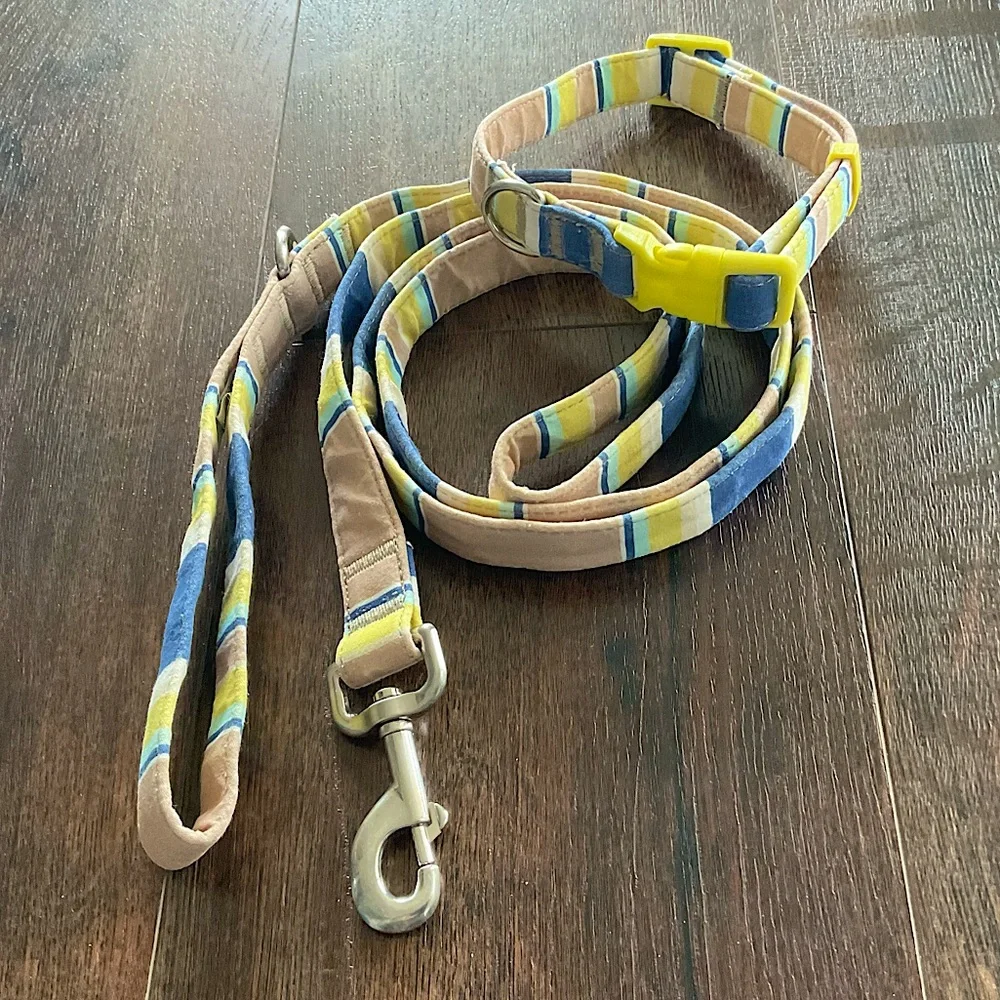 Adjustable Dog Collar and Leash Med